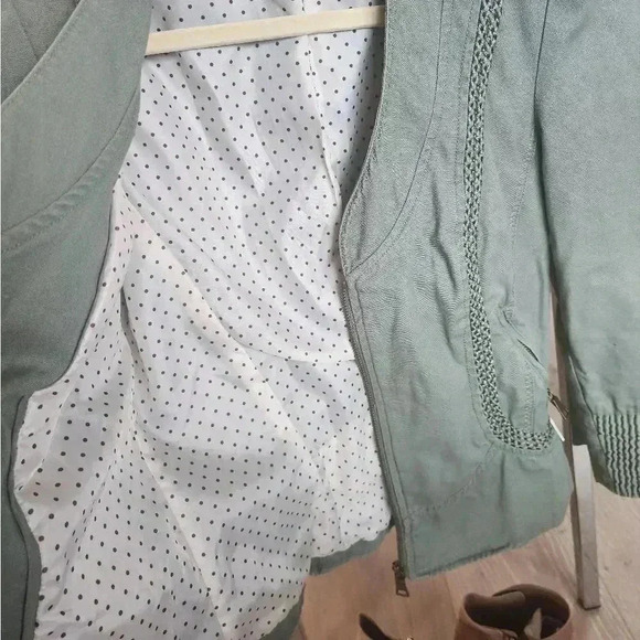 Zara green jacket - Picture 6 of 8